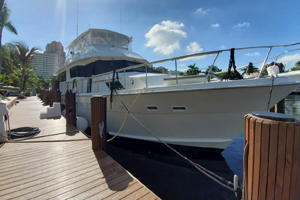 1989 70 Hatteras, lease, yacht sale, donate boat